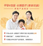 <b>百万医疗，e生保20年保证续保，护一家无忧</b>